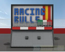 F1 Team Wall Display (Racing Bulls)