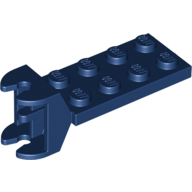 Lego Hinge Plate 2 x 4 with Articulated Joint - Female / Dark Blue