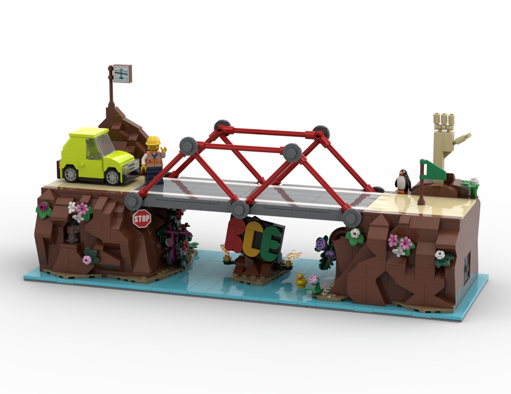 Lego PD002 RCE Poly Bridge