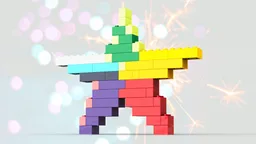 11035 Rainbow star