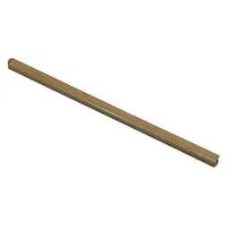 Modulex Window Frame Section - Single Partition / Modulex Brown