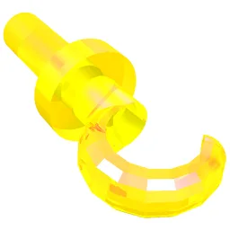Hand Pirate Hook / Trans-Neon Green