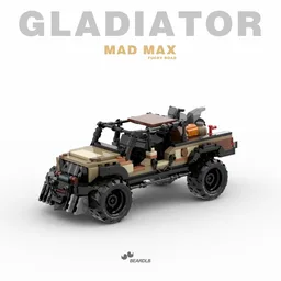 jeep gladiator &mad max 8wide speed champions