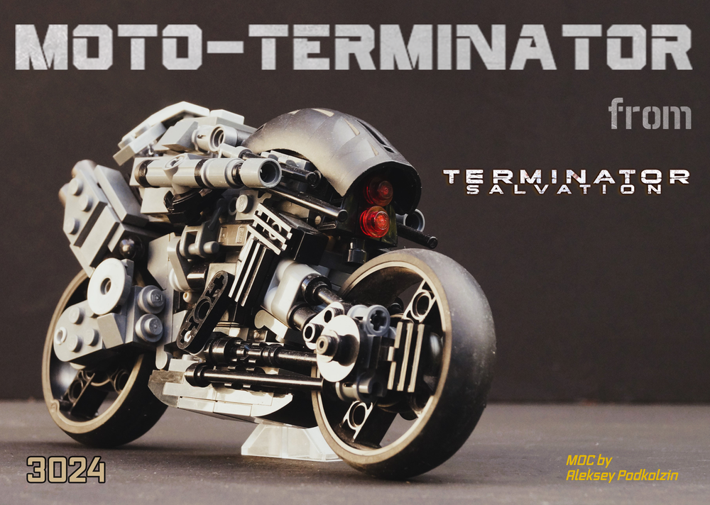 Lego MOTO-TERMINATOR from "Terminator Salvation" movie
