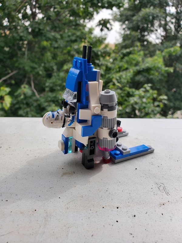 Lego 75391 Alt Build- Rex's Space Shuttle