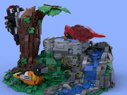 Summer Bird Bath