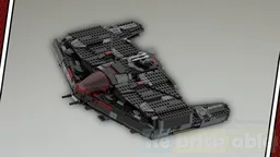 Sith Mercenary Ship - Dark Falcon Alternate Build
