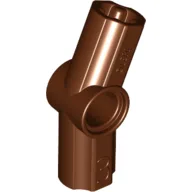 Technic Axle and Pin Connector Angled #3 - 157.5° / Reddish Brown