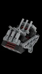 Engine v6 frame