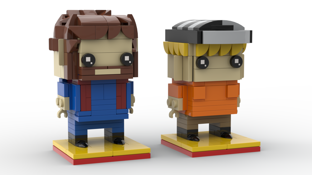 Lego Bud Spencer & Terence Hill Brickheadz