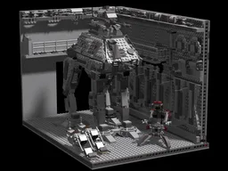 Diorama AT-AP In Base