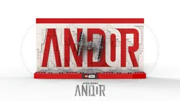 Micro Size 3D Logo Poster "ANDOR"