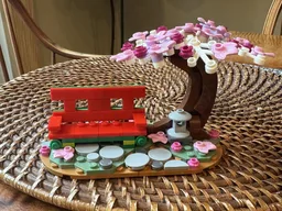 Sakura Bench - Lego Moc