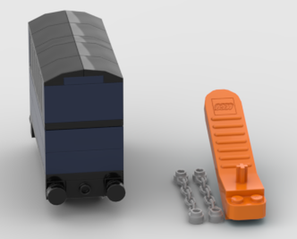 Lego Blue Coach