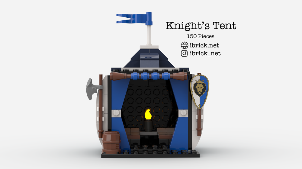Lego Knight's Tent