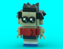 George Shrinks (Custom Brickheadz OC)