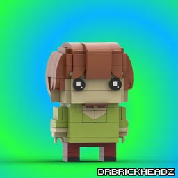 Shaggy Rogers (Scooby Doo) Custom Brickheadz