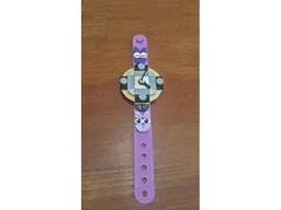 Analog watch bracelet
