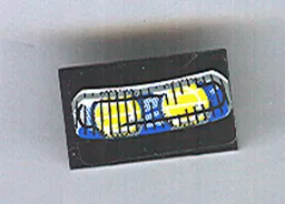 Panel 1 x 2 x 1 with Motorcycle Headlights Pattern (Sticker) - Set 8251