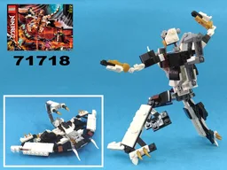 Transformer Manta Ray from LEGO Ninjago 71718: Wu's Battle Dragon