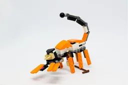 Orange scorpion