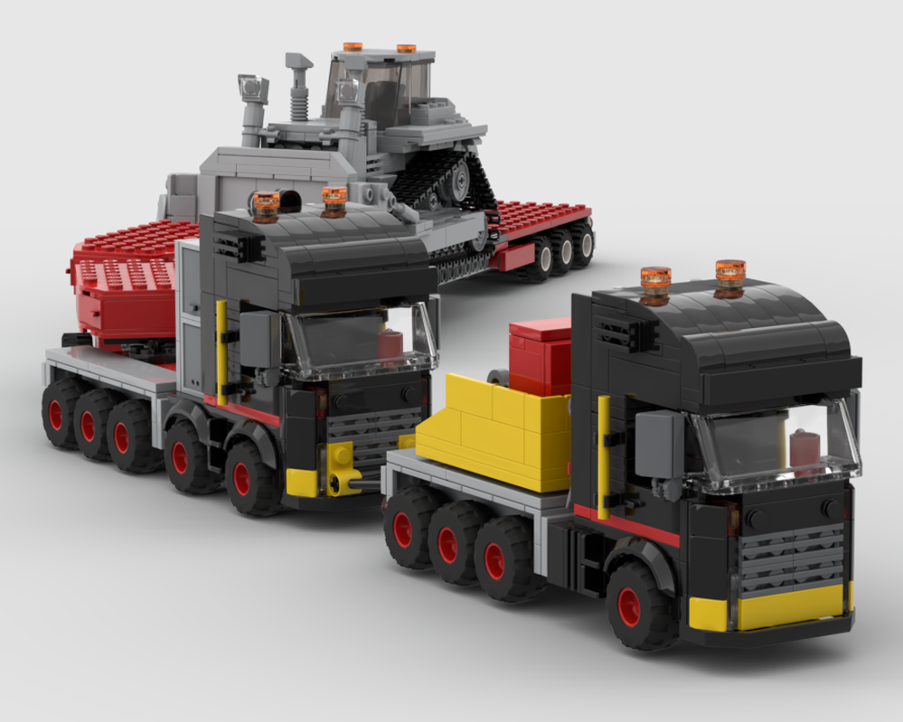 Lego Special Transport Fleet Bundle - Heavy Haulage Collection