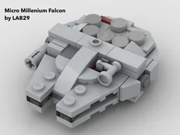 Micro-Scale Millenium-Falcon