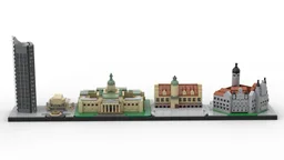 Leipzig Skyline