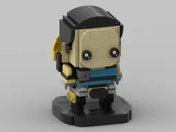 Conduit from Apex Legends in LEGO Brickheadz