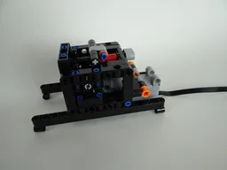 90° stepper with servo motor