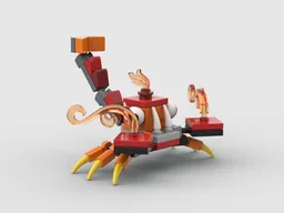 Fire Scorpion Monster