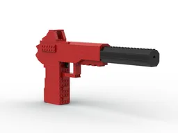 Suppressed Glock Pistol