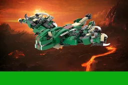 2x 31058 Wyvern Dragon Alternate Build