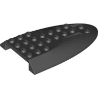 Aircraft Fuselage Curved Aft Section 6 x 10 Top / Black