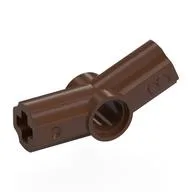 Technic Axle and Pin Connector Angled #3 - 157.5° / Brown