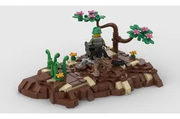 Machine Gun Diorama