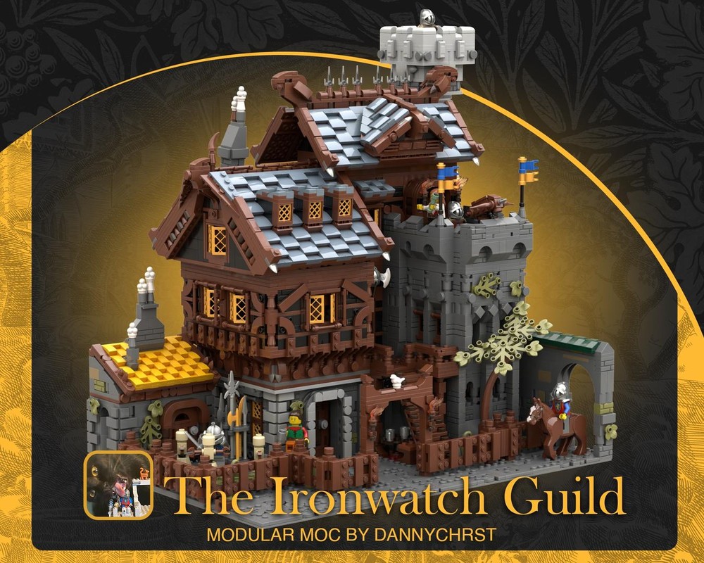 Lego MEDIEVAL MODULAR SERIES 1 - IRONWATCH GUILD