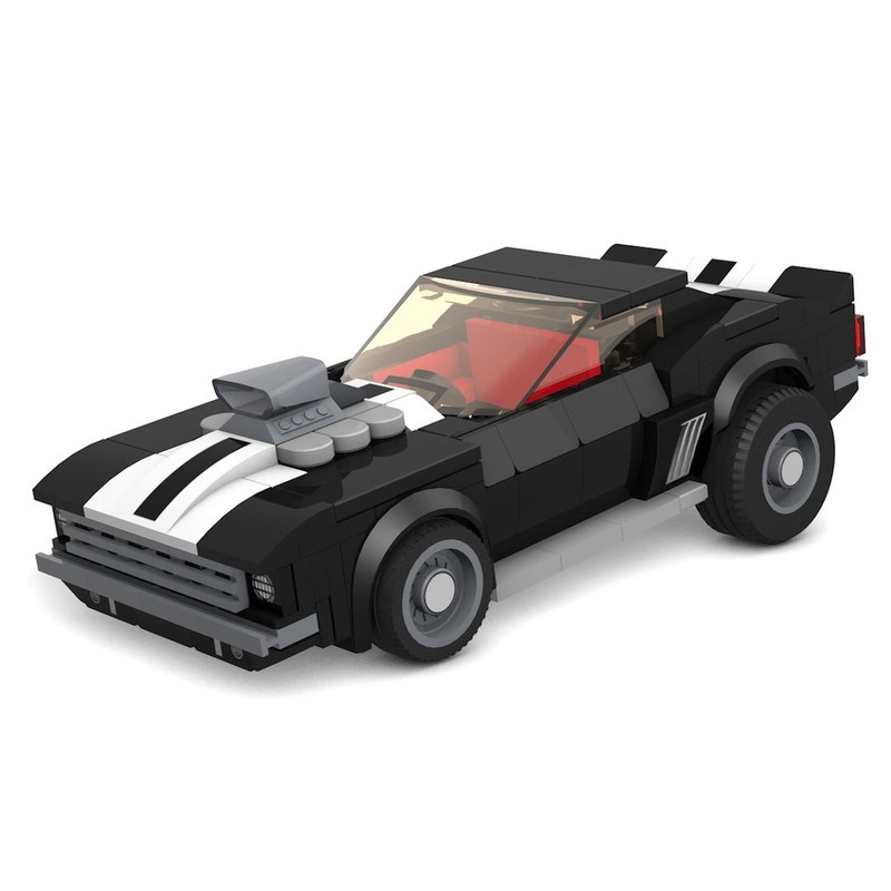 Lego 1969 Chevrolet Camaro in 8 Stud Wide Style