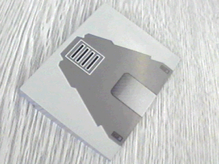 Lego Slope 10 6 x 8 with SW AT-TE Top Front Vent / Armor Plate Pattern (Sticker) - Set 4482