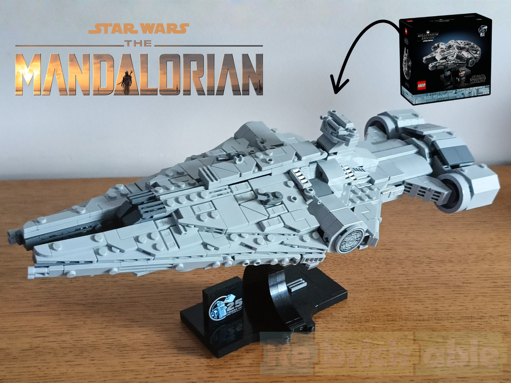 Lego Arquitens-class Imperial Light Cruiser Midi Scale
