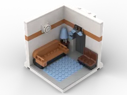 Cutaway Tower: 2F Waiting Room