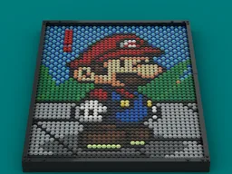 Paper Mario Frame 36x48