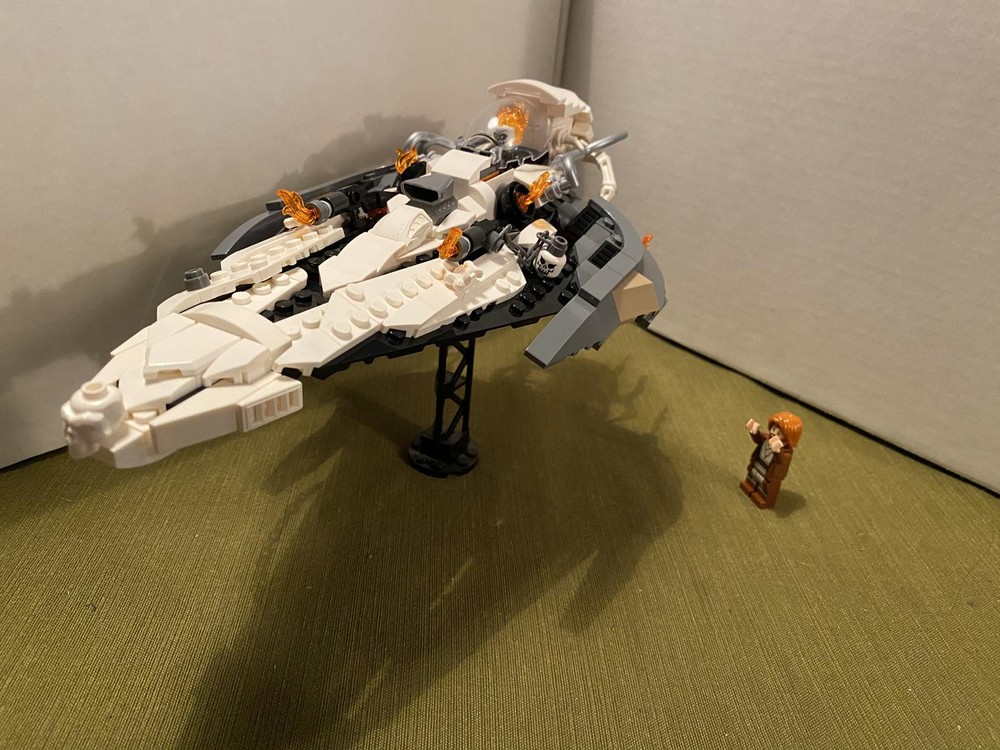 Lego Ghost Rider Delta 7 Fighter