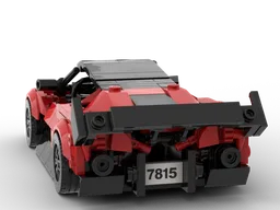 Red Valarra Corvette Body Kit