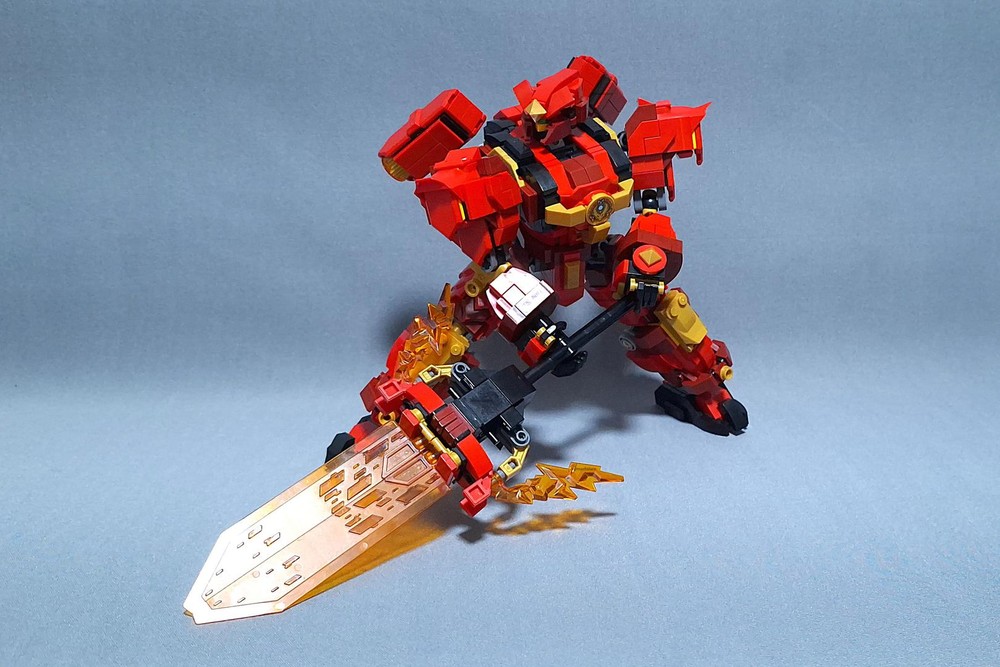 Lego Kai's Ultimate Elemental Fire Mech v2