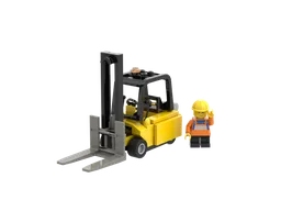 Gas Powered Forklift