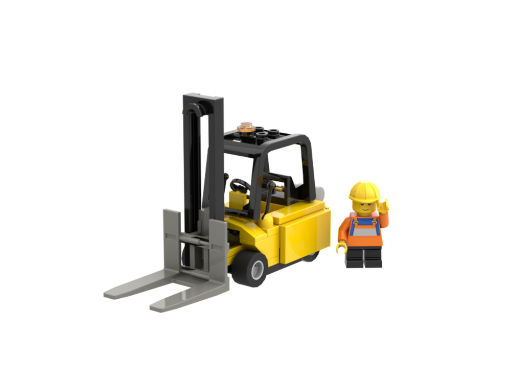 Lego Gas Powered Forklift