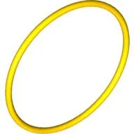 Technic Rubber Belt Large [33mm ID] [Round Cross Section] / Yellow