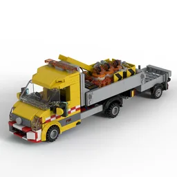 Large Flatbed Van - Escort