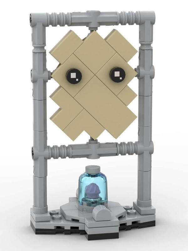Lego Doctor Who: Lady Cassandra (BrickHeadz Scale)